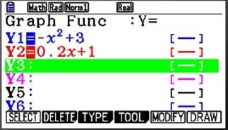 Wykresy [Opcja 5] - Kreślenie wykres&oacute;w &ndash; podstawy - Krok 1