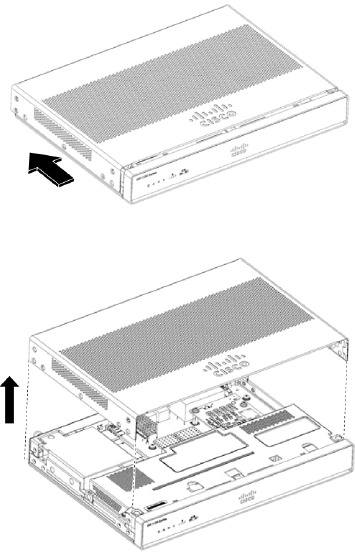 C111X i C1111x - Uklonite poklopac - 2. korak