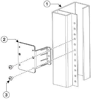 Montaža antene na strop - 1. korak
