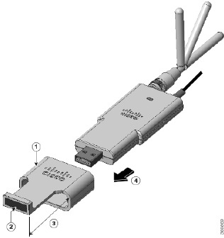 Instalirajte Micro-SIM karticu u USB LTE Dongle - 2. korak