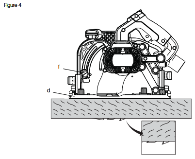 Ajuste de la profundidad de corte