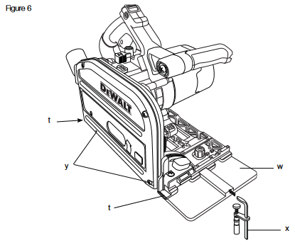 Sujeci&oacute;n y gu&iacute;a de la herramienta - Paso 2