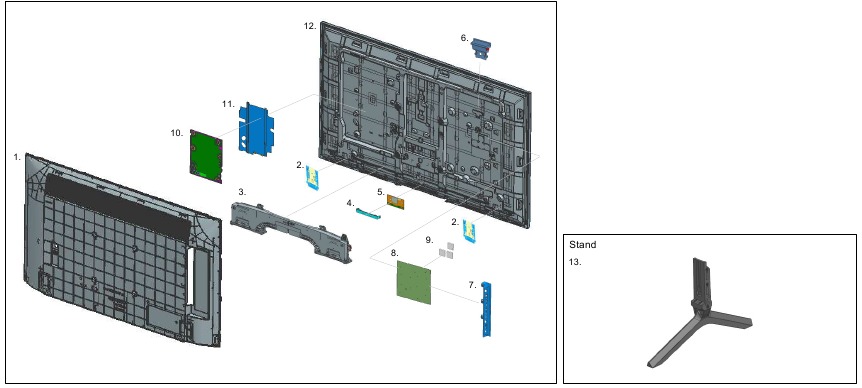 VISTA EXPLODIDA E LISTA DE PE&Ccedil;AS 50 - Parte 5