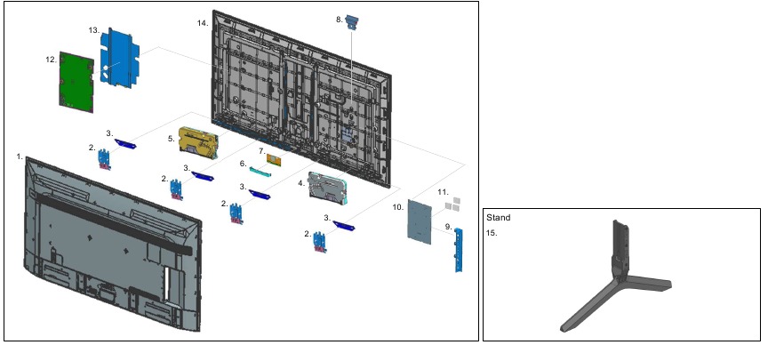 VISTA EXPLODIDA E LISTA DE PE&Ccedil;AS 65