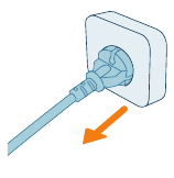 Wyłącz i odłącz od zasilania