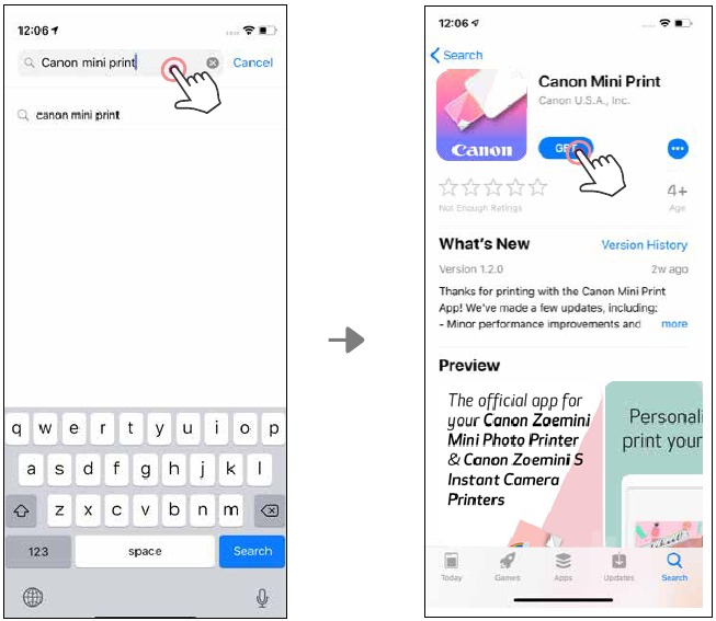 MEMASANG APLIKASI - TOKO APLIKASI - Langkah 2