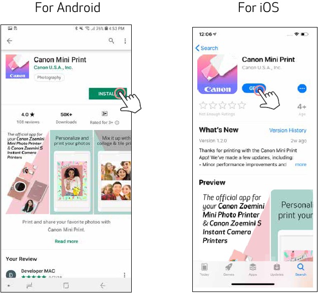 MEMASANG APLIKASI - PINDAI KODE QR
