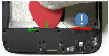 Kijelző szerelv&eacute;ny - 1. l&eacute;p&eacute;s