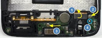 Kijelző szerelv&eacute;ny - 2. l&eacute;p&eacute;s