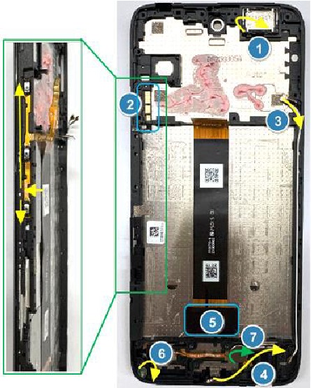 Kijelző szerelv&eacute;ny - 4. l&eacute;p&eacute;s