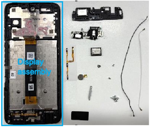 Kijelző szerelv&eacute;ny - 5. l&eacute;p&eacute;s