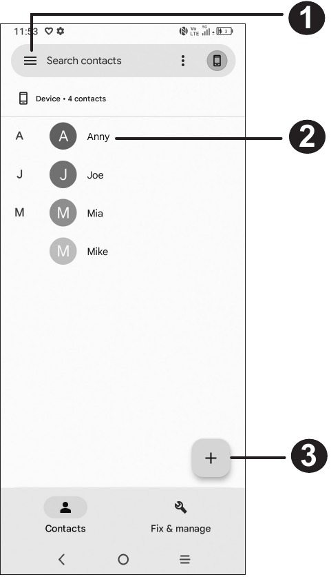 Shikimi dhe krijimi i kontakteve