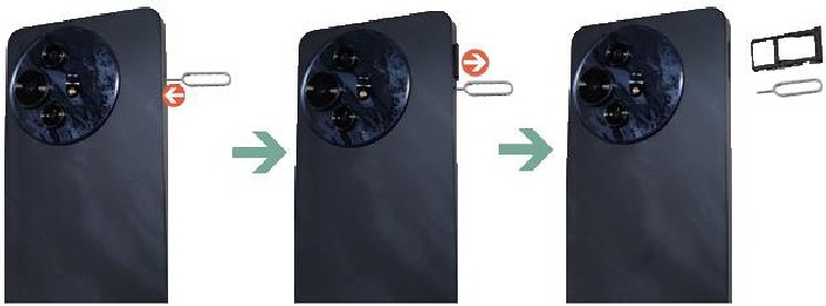 SIM-korttikelkan ja muistikorttikelkan poisto