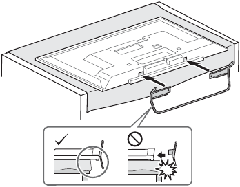 Feste bordstativet &ndash; trinn 1