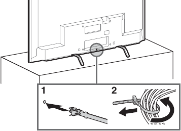 Bunte sammen kablene