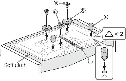 Veggmonteringsadapter &ndash; Trinn 5