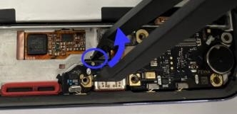 Sustituir la placa ANA - Desmontaje - Paso 2