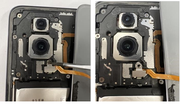 Sustituir la cubierta posterior - Desmontaje - Paso 2