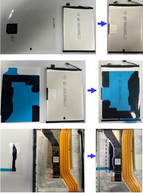 Sustituir la bater&iacute;a - Montaje - Paso 1
