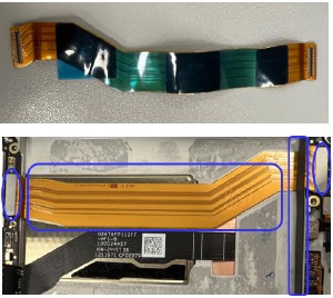 Sustituir el conjunto de la pantalla - Montaje - Paso 1