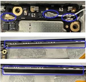 Sustituir el conjunto de la pantalla - Montaje - Paso 2