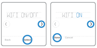 Como ligar e desligar o Wi-Fi do termostato