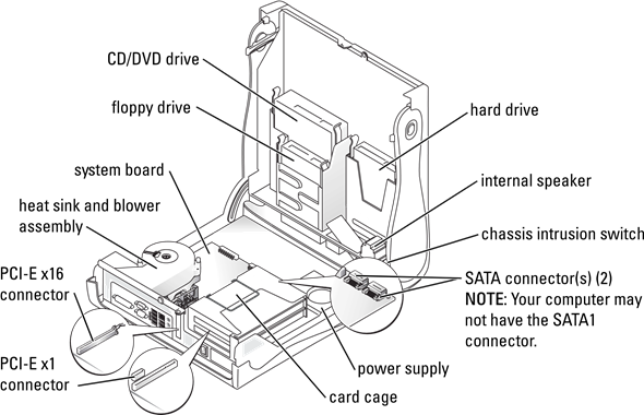 Mažas stalinio kompiuterio kompiuteris
