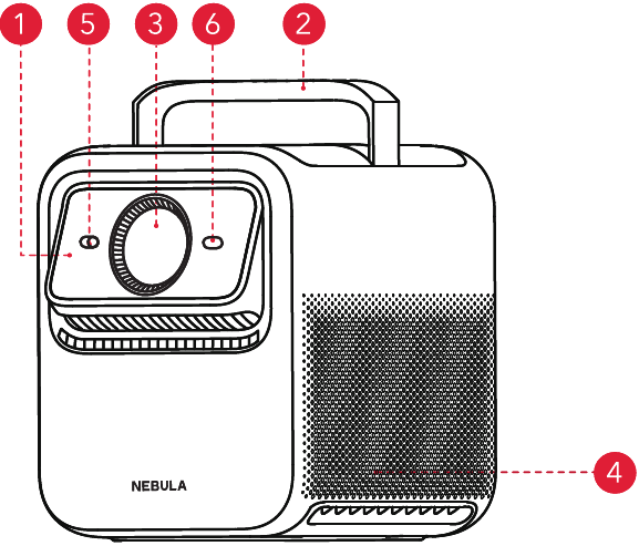 A colpo d'occhio - Vista frontale