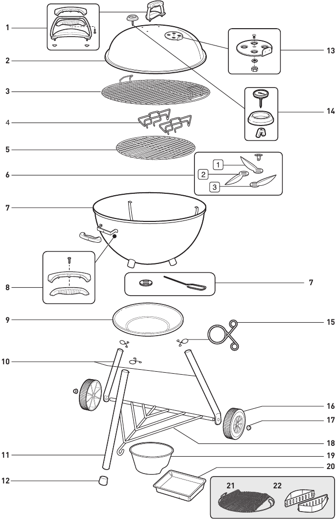 Weber ORIGINAL KETTLE 57879 Manual | ManualsLib