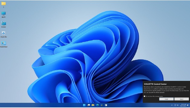 Az alaplap illesztőprogramjainak telep&iacute;t&eacute;se - 1. l&eacute;p&eacute;s