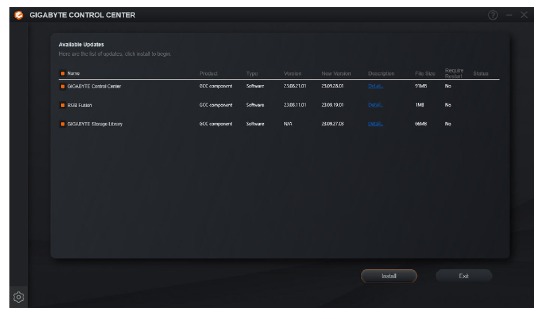Namestitev gonilnikov - 2. korak