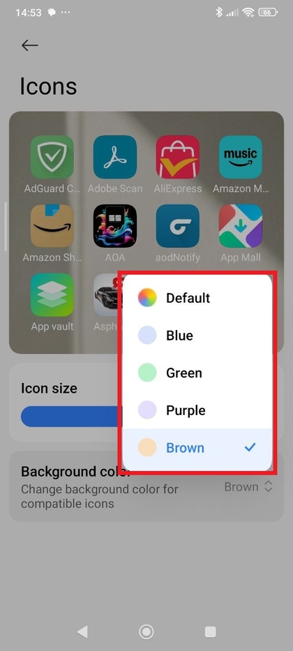 How to Change Icon Colors on Xiaomi Redmi Note 14 Pro | ManualsLib