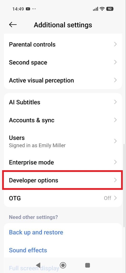 POCO F8 Pro: How to Enable or Disable Developer Options | ManualsLib