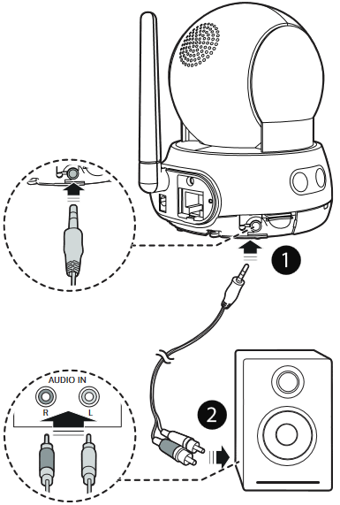 Connect to audio output device