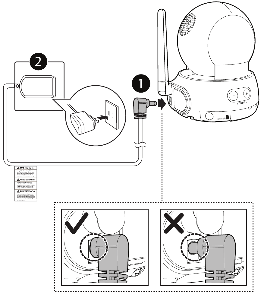 Wi-Fi connection - Step 1