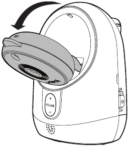 Pozicioniranje monitora za bebe - Korak 3