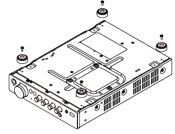 Instalarea amplificatorului - Montare &icirc;n rack