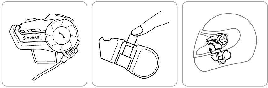 So entfernen Sie die Gegensprechanlage vom Helm