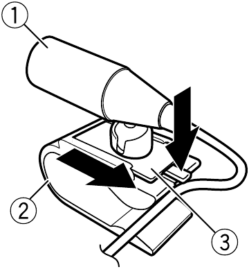 De microfoon installeren - Stap 1