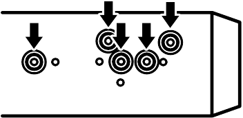 Installation sans le manchon de montage - &Eacute;tape 1