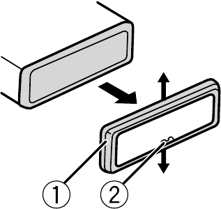 Retrait de l'appareil - &Eacute;tape 1