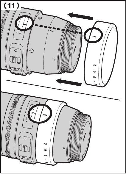 Beschermkap bevestigen