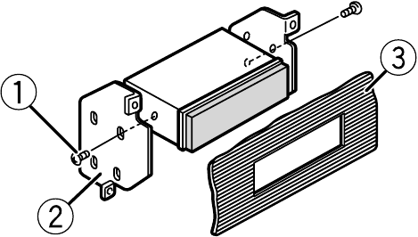 Installation not Using the Mounting Sleeve - Step 2