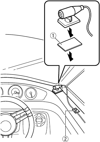 Installing the Microphone - Step 2