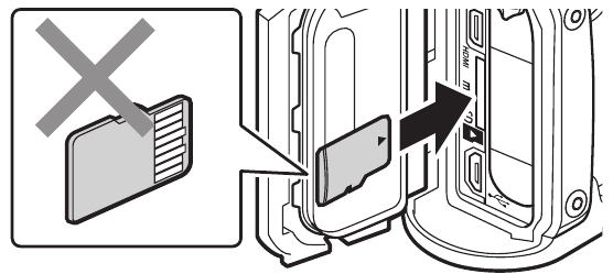 Insertion et retrait de la batterie et de la carte - &Eacute;tape 3
