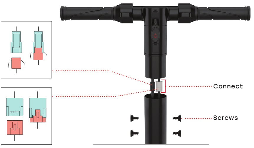 Connecting the Handlebar