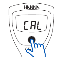 Calibraci&oacute;n del medidor - Paso 1
