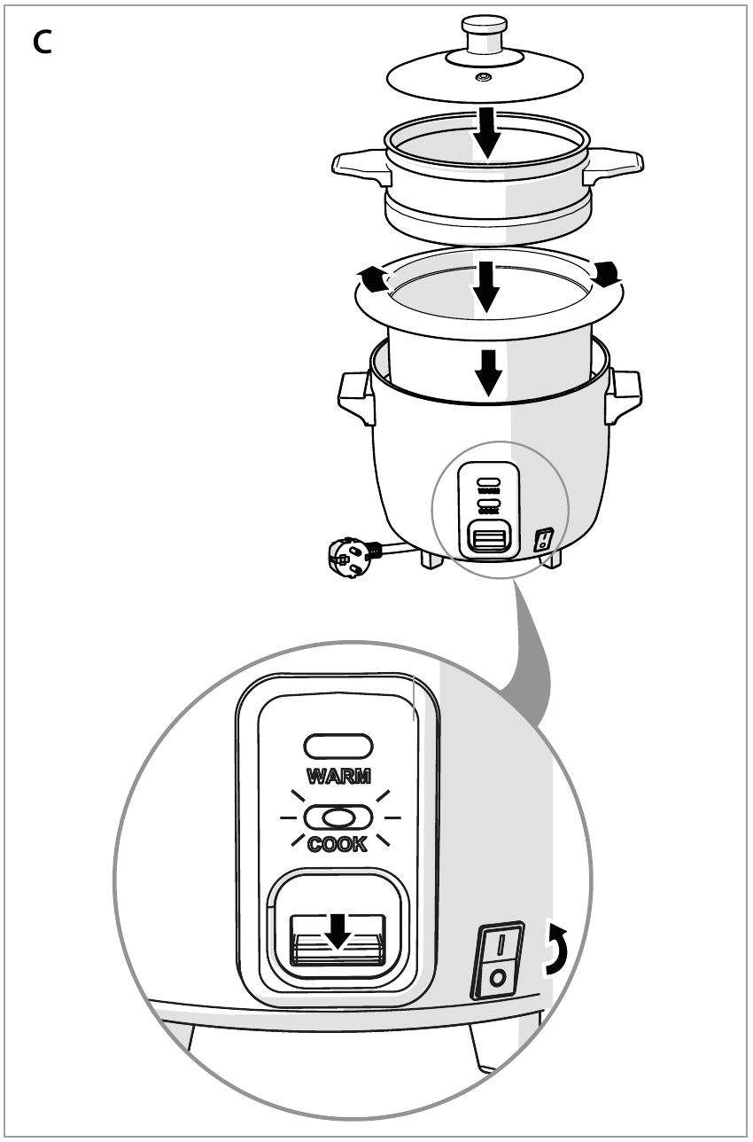 Күрішті пісіріңіз