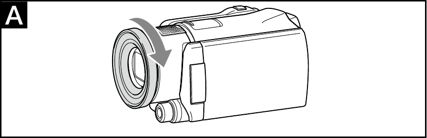 Прикрепване на конверсионния обектив - Стъпка 1
