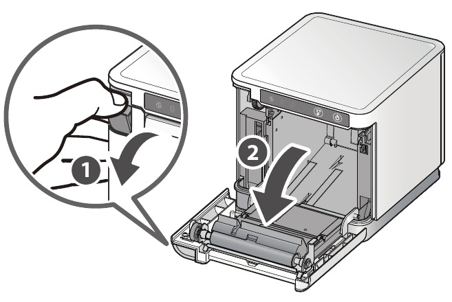 Instalimi i Printerit - Hapi 1 - Instalimi i rrotull&euml;s s&euml; letr&euml;s